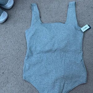 Caslon Light Gray Women's Bodysuit